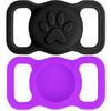 2 Pack Waterproof Silicone Holder Case For Airtag For Dogs And Cats - Scratch-Resistant, Anti-Lost GPS Tracker For Airtag