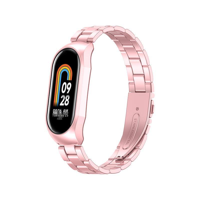 Universal Milanese Magnetic Metal Wristband for Xiaomi Mi Band 89 - New Stainless Steel 9th Gen Strap