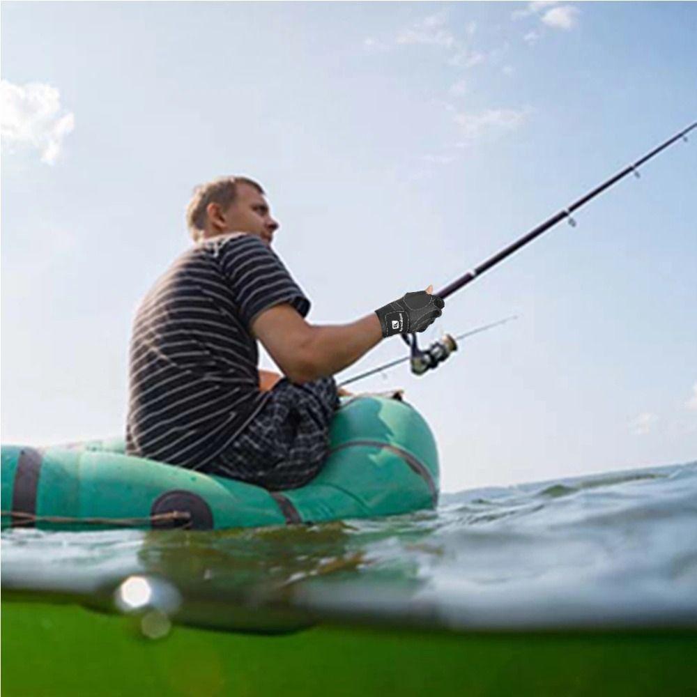 Sun-proof Fishing Gloves Non-Slip Men Gloves Fashion Sports Bicycle Riding Gloves  Nautical Sports