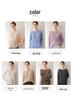 Women's Velvet Pullover Sweater - 75% Cashmere, 25% Mulberry Silk, One-Shoulder, Drop Shoulder, Long Sleeve Knit Base Layer.