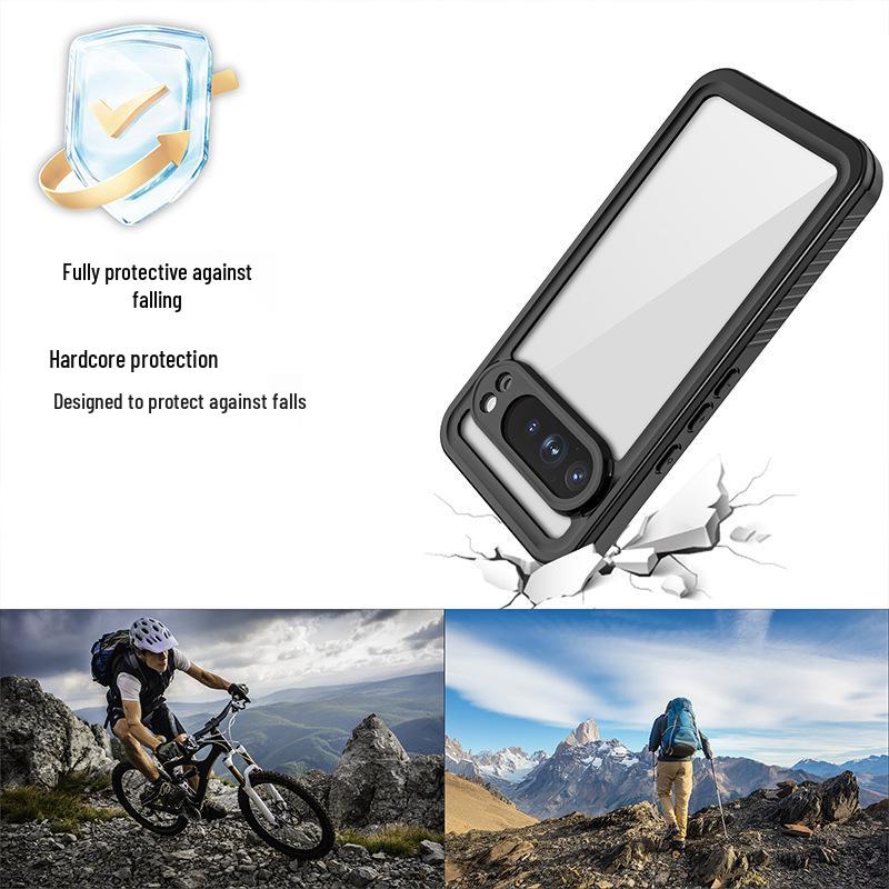 Google Pixel 10 PRO XL Waterproof Transparent Case - Full Coverage Protection