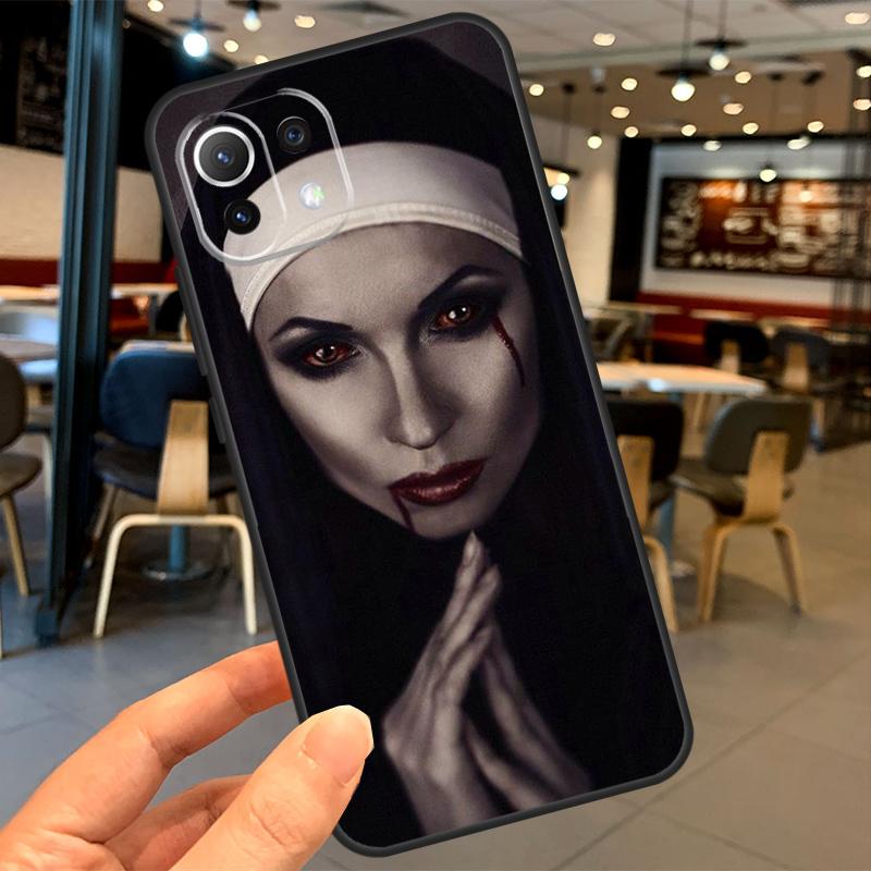 Sister Nun Case For Xiaomi 15 14 13 Ultra 11T 12T 13T 14T Pro POCO X7 X3 X5 X6 Pro F5 F6 M6 Pro Coque