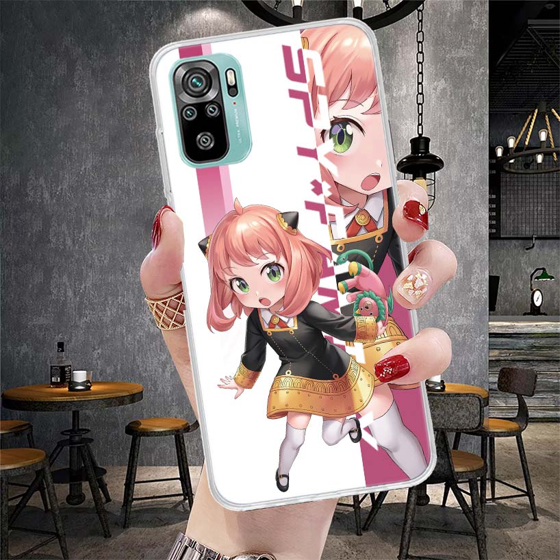 Anime Spy Family Anya Soft Phone Case For Xiaomi Redmi Note 15 14 14S 13 12 Pro Plus 12S 11 11S 11E 10 10S 11T 5G Fundas Coque R