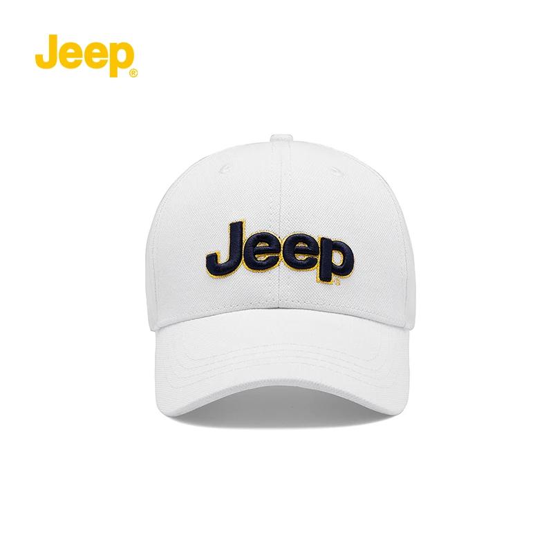 Jeep Men's Baseball Cap Outdoor Sports and Casual Cap Running Cap Trucker Hat Adjustable Fit Sun Protection P213MAD202