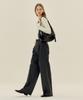MIND BRIDGE WOMEN [W][Couture] Double-Pleat Wide Slacks - 2 Colors