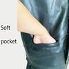 Binding Vest Leather Vest Men's Motorcycle Shoulder Four Season Cycling Clip Classic Embroidered Badge The Optical Board Has No Wiring Attached.
