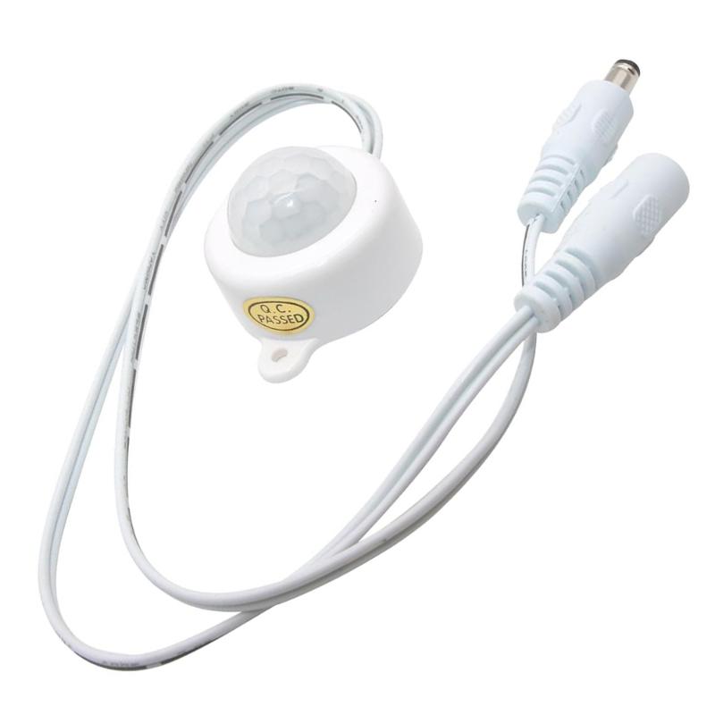 5V-24V PIR Movement Induction Switch, Single Pack Infrared Sensor for LED Light Strip