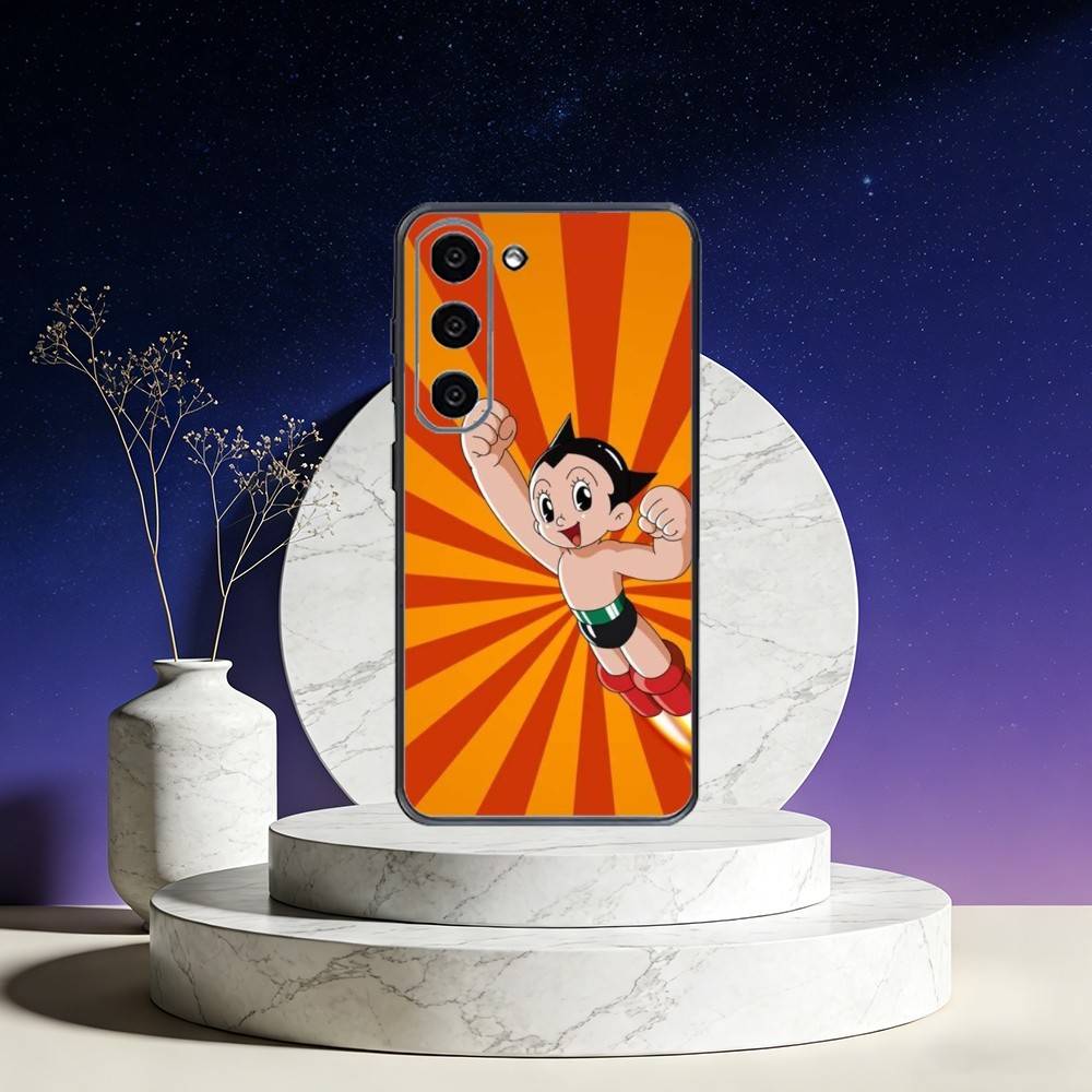 Astro B-Boy Anime Phone Case For Samsung Galaxy A73,A72,A71,A70,A53,A52,A51,Others Soft Black Cover
