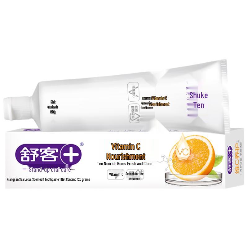 

Shuke Vitamin C Anti-Cavity Toothpaste (3-Pack)