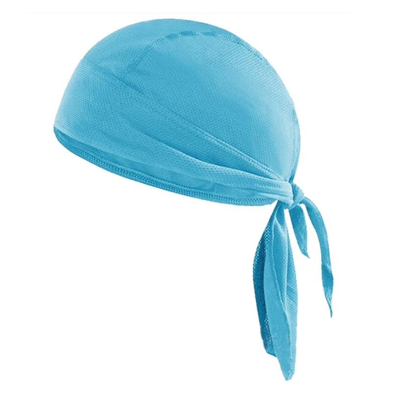 Elastic Sports Headwear With Sweat Barrier Sweatproof Sun Protecting Headscarf