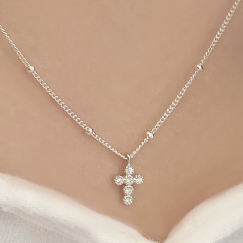 Mein Omelett [92,5 Silber]Arwen Kreuz Halskette