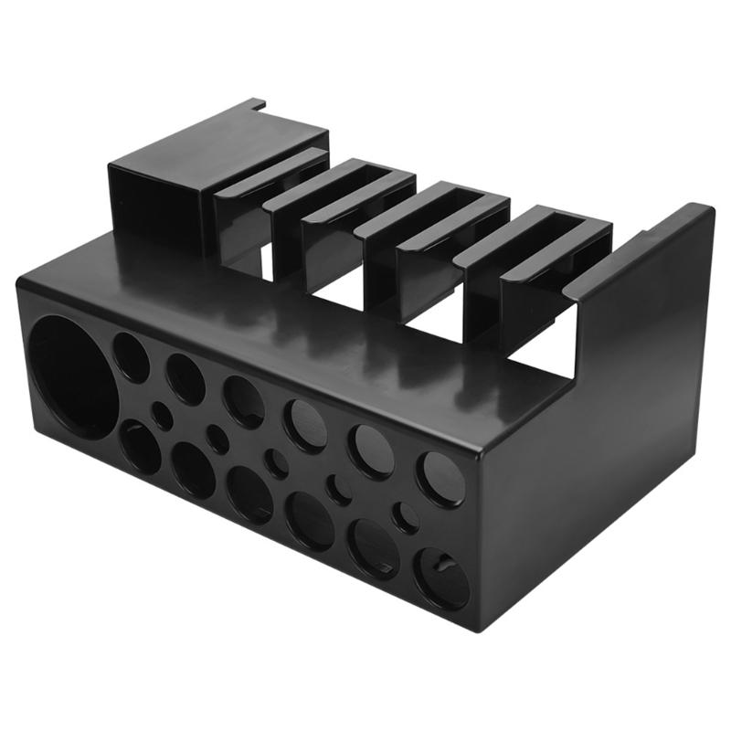 Hair Scissors Storage Rack Hairdresser Tool Holder Anti Slip Design Multi Slot Scissors Box Organizer