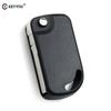 KEYYOU For VW For Volkswagen Key Shell Remote Car Key Cover Case Transponder Car Key Shell HU66 Blade For Brazil Mark