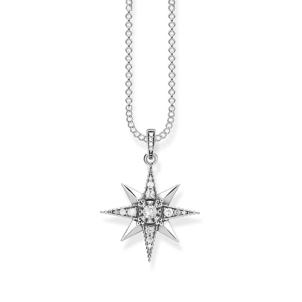 Magic Star Silver Necklace Ke1825-643-14-L45V