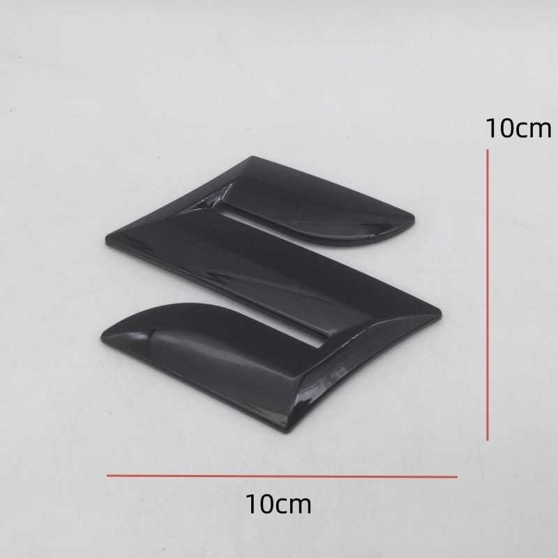 1 Stück 3D ABS für Suzuki Auto Emblem Motorhaube vorne Heckklappe Kofferraum-Plakette Lenkrad-Aufkleber Decal Styling Zubehör