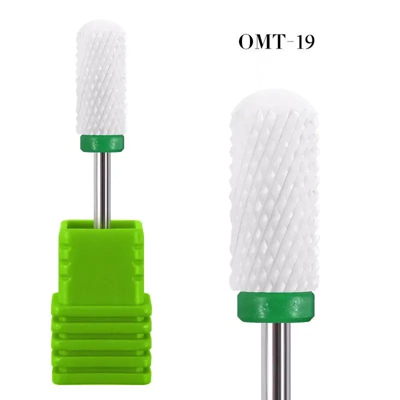 Ceramic Nail Drill Bit-3/32 Nail Drill Bits for Acrylic Nails Professional Electric Nail Drill for Crystal Nails Extension