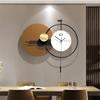 Quality Unique Wall Clocks Large Nordic Pendulum Aesthetic Luxury House Clock Art Living Room Modern Reloj Pared Wall Decor