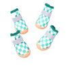 Breathable Dog Shoes for Small Dogs with Printed Design Summer Pet Boots for Outdoor Walks