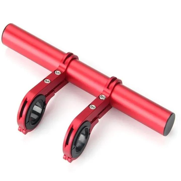 20CM Aluminum Alloy Bike Handlebar Extender Mount Mountain MTB Bicycle Cycling Headlight Bracket Lamp Holder Riding Accessories
