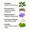 1-5X Volufiline 92% + Pal-Isoleucine 1% Plumping Anhydrous Serum, Volufiline Serum, Facial Skincare for Loss of Volume, Skin Elasticity, 30ml