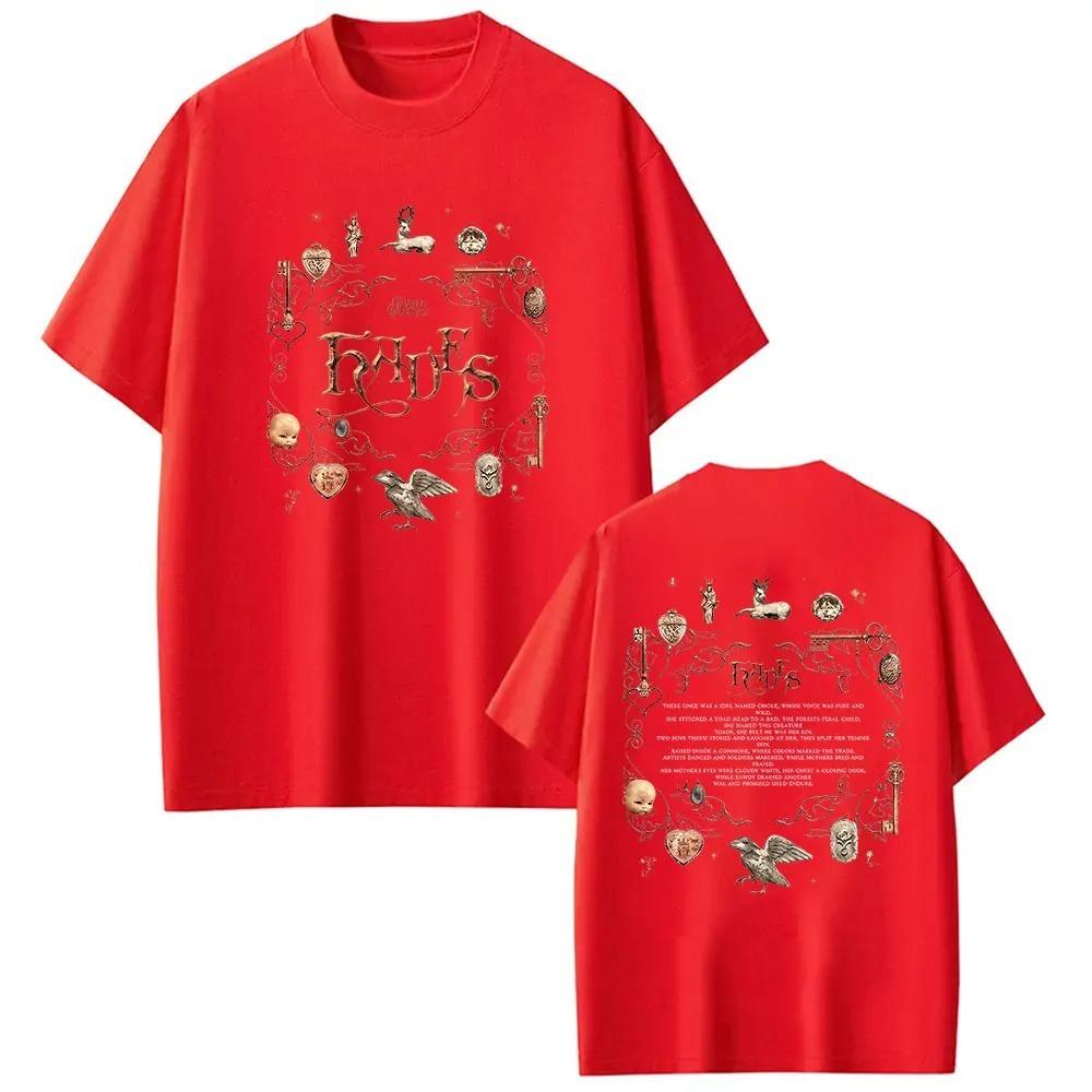 

2026 Summer Fashion Melanie Martinez Heads Album Graphic T Shirt Unisex Women Vintage Fashion Short Sleeve Cotton Tshirt Y2K S