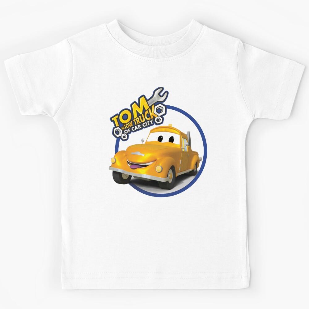 Tom the Tow Truck of Car City Kids T-Shirt 130
