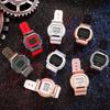 Sportovní elektronické hodinky pro ženy, dívky, středoškoláky. Digitální náramkové hodinky. Čtvercové hodinky. Párové hodinky. Reloj Digital Montre