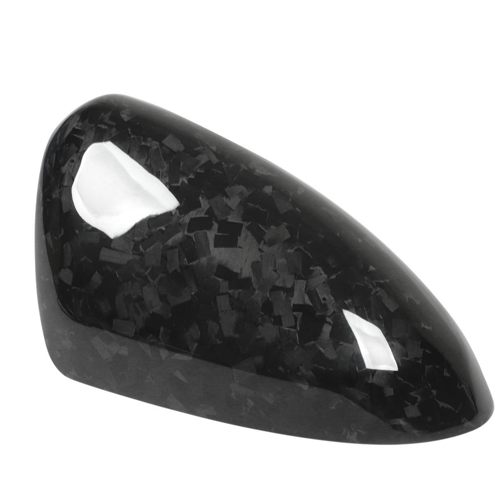 Side Mirror Covers 2PCs Carbon Fiber Rearview Mirror Caps Moulding Trim Replacement for Subaru BRZ 2022 + Forged Carbon Fiber