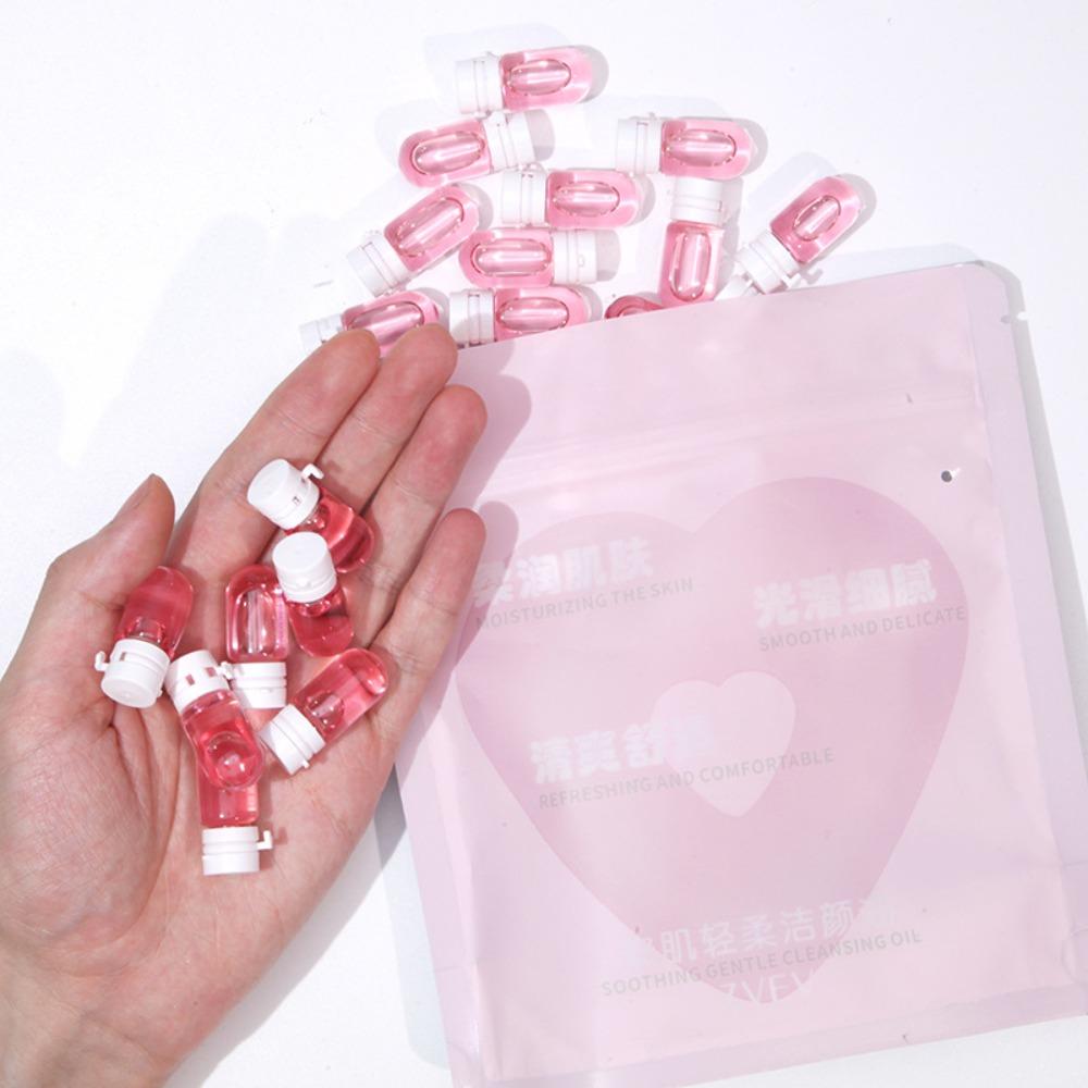 

10/30/40 шт. Смягчающее мини-очищающее масло, Успокаивающее масло для глубокого очищения, Масло для снятия макияжа для путешествий 40pcs