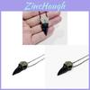 Gothic Skull Pendant Necklace With Alloy Charm For Alternative Style Gift