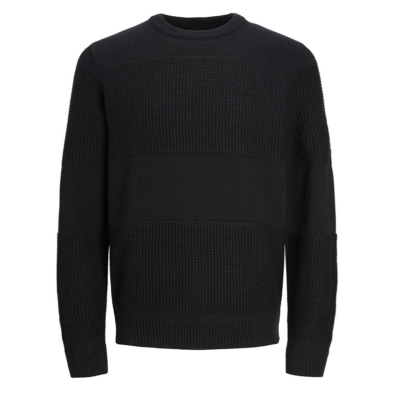 

Свитер с круглым вырезом геометрической вязки James JACK & JONES XXL темно-зеленого