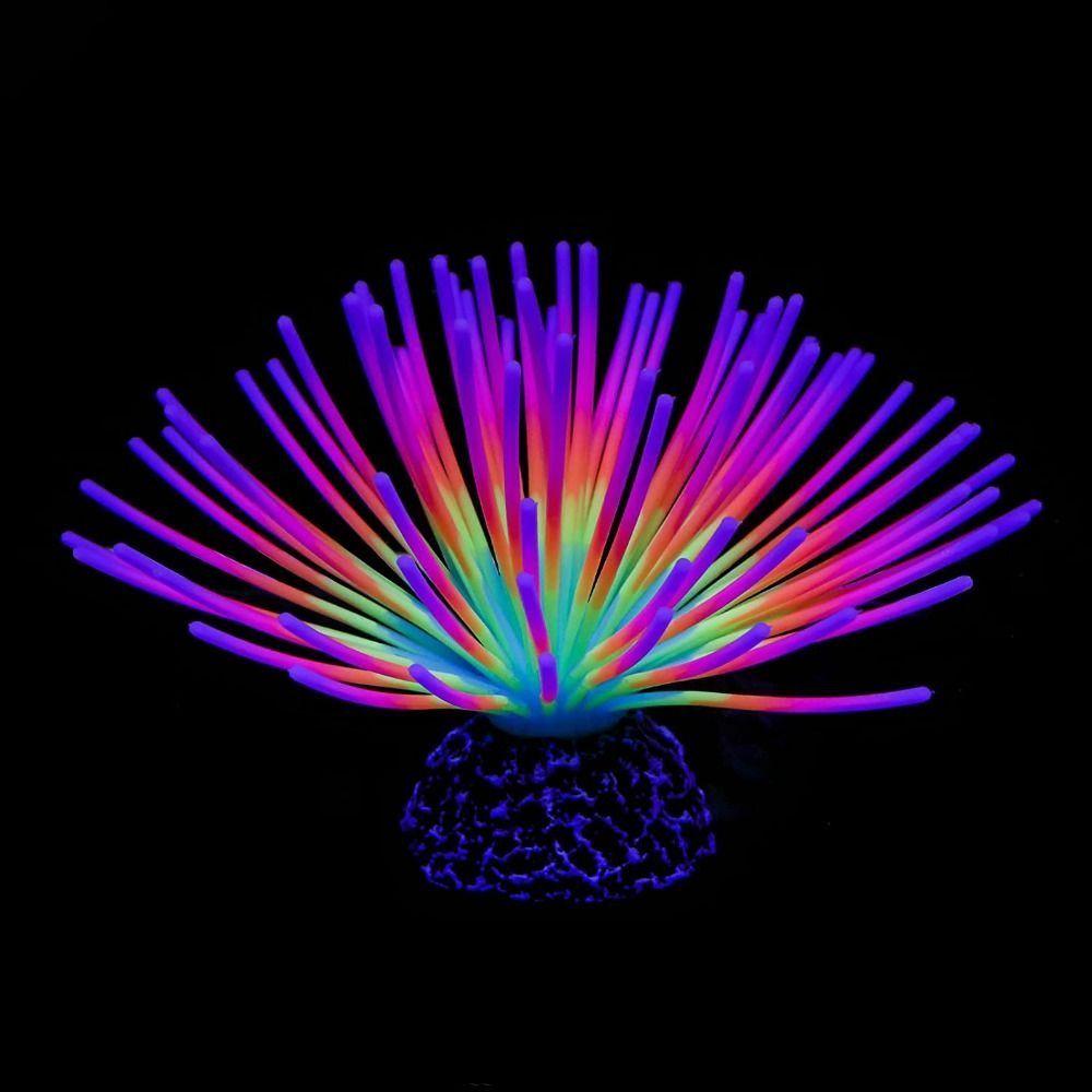 Fake Sea Urchin Bulb Simulation Luminous Soft Coral Aquatic Plants Luminous Sea Urchin Aquarium