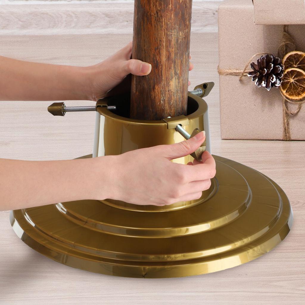 KADAX Christmas Tree Stand Christmas Tree Stand 2 M Gold