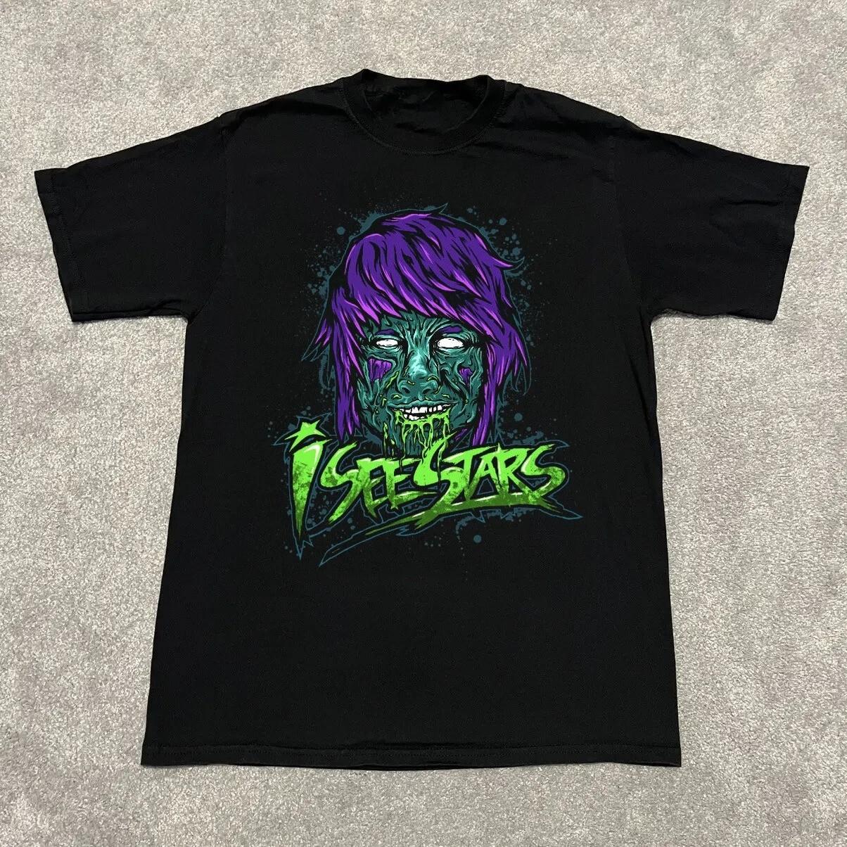 Trend i SEE STARS band Black t-shirt Unisex Cotton tee All Sizes M