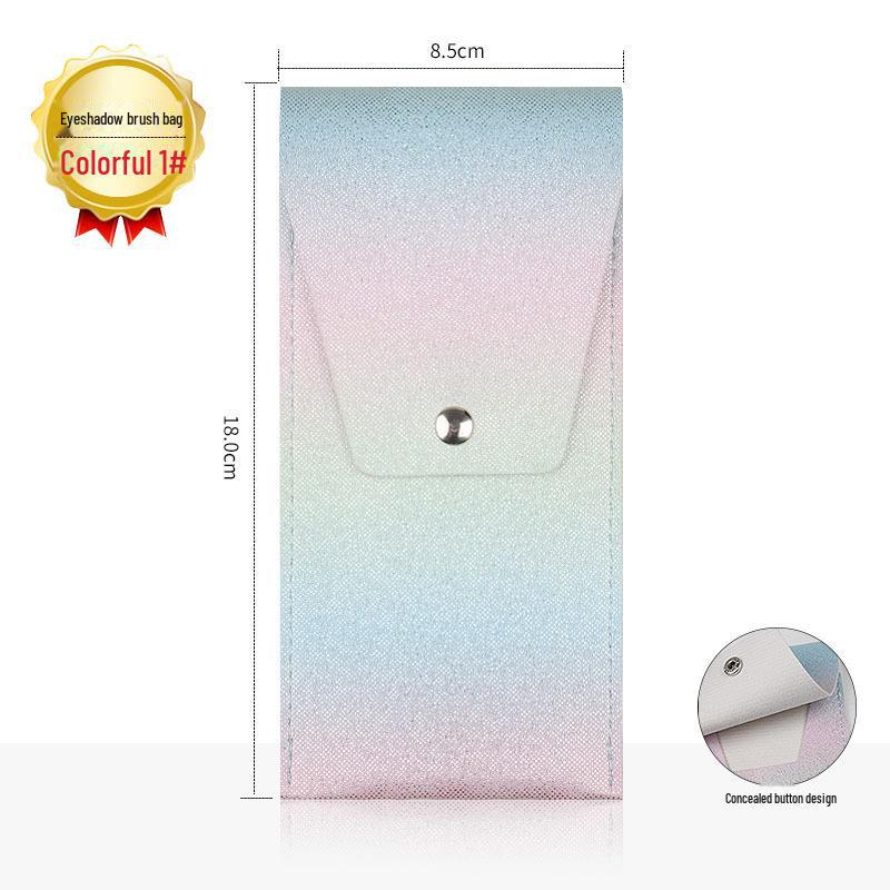 Yido Gradient Sminkekostoppbevaringsveske – Bærbar, Eksklusiv Skjønnhetsveske for Øyenskygge og Mer