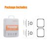 For Xiaomi Redmi Watch Move 2Pcs Screen Protector ENKAY HAT PRINCE 3D Curved PC + PMMA Ultra Clear Film