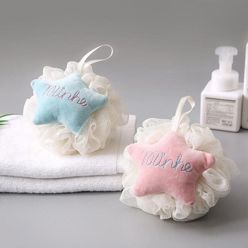 Fluffy Pom-Pom Shower Ball