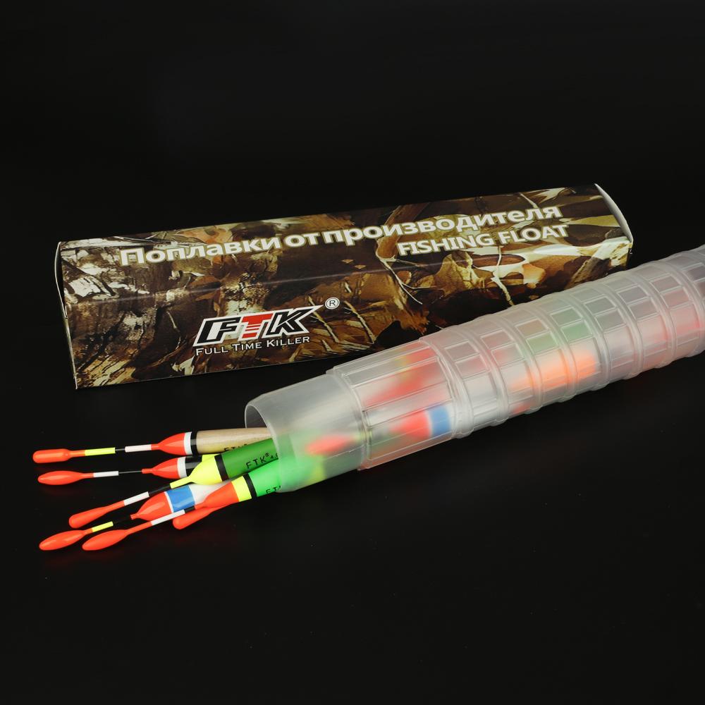 FTK 20pcs Fishing Barguzinsky Fir Bobber Float 1g 1.5g 2g 3g 4g Length 12-17CM for Carp Fishing Tackle