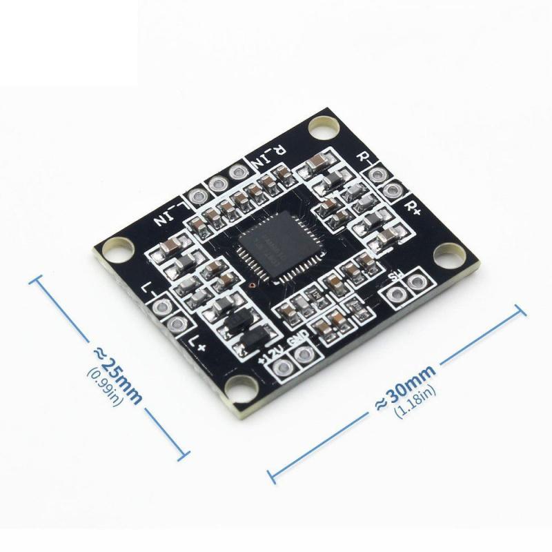 PAM8610Digital Amplifier Board 2x15WDual Channel Stereo DClass High Power Amplifier Board Blackboard
