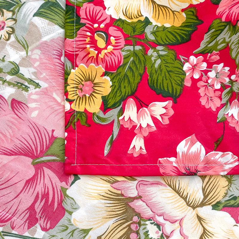 Bed Sheet Full Sets Flower Printed Flat Bed Sheets sabanas cama individual Single/Queen/King Bedsheets for Double Bed Top Sheet