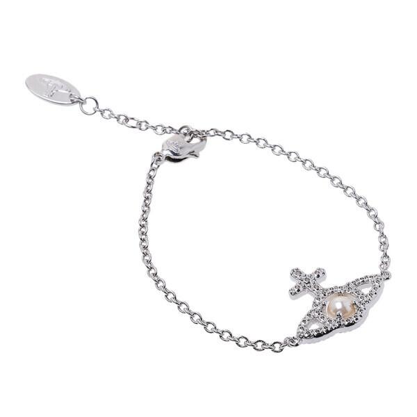 Vivienne WeStwood Damska Bransoletka z Łańcuszka Pereł Rozmiar S 6102021e P132