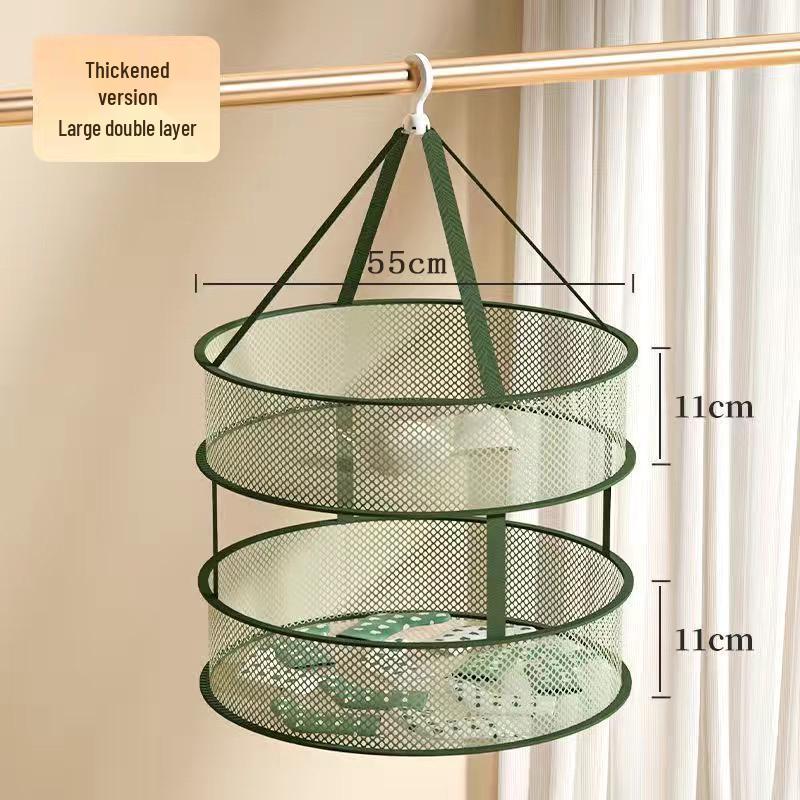 Multifunctional Drying Rack: Sock, Sweater & Underwear Flat Lay Net.