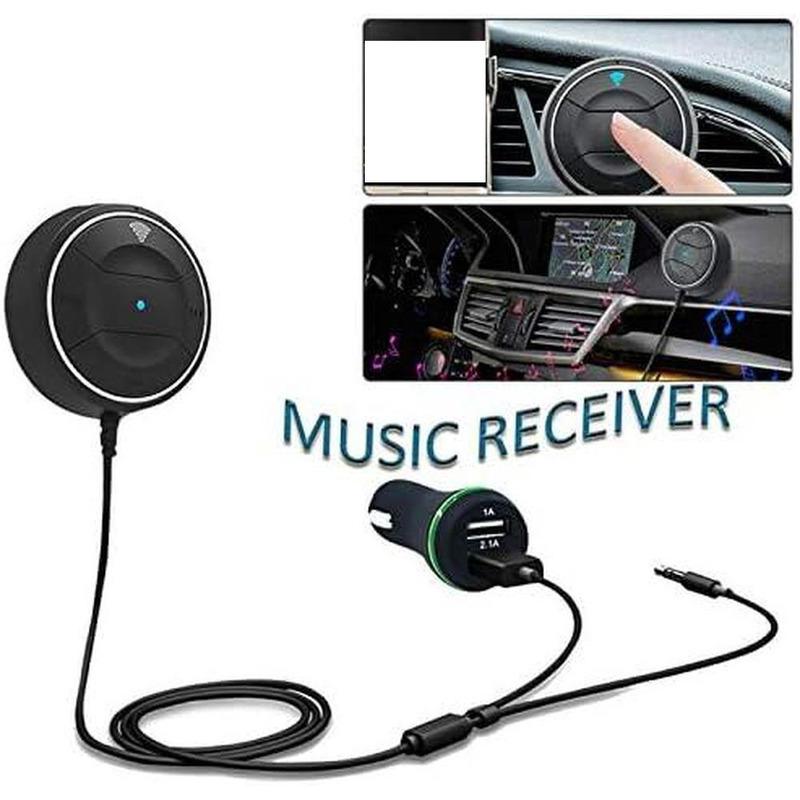 Car Wireless Bluetooth Receiver Kit Car Bluetooth Hands Free AUX Bluetooth Audio Receiver Adapter Car accessories