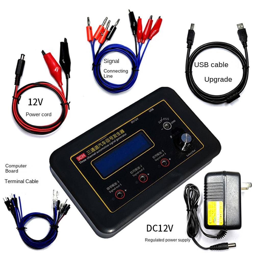 AM-3CH Drei-Kanal Automobil Signalgenerator Kurbelwellen Nockenwellensensor Simulator Auto ECU