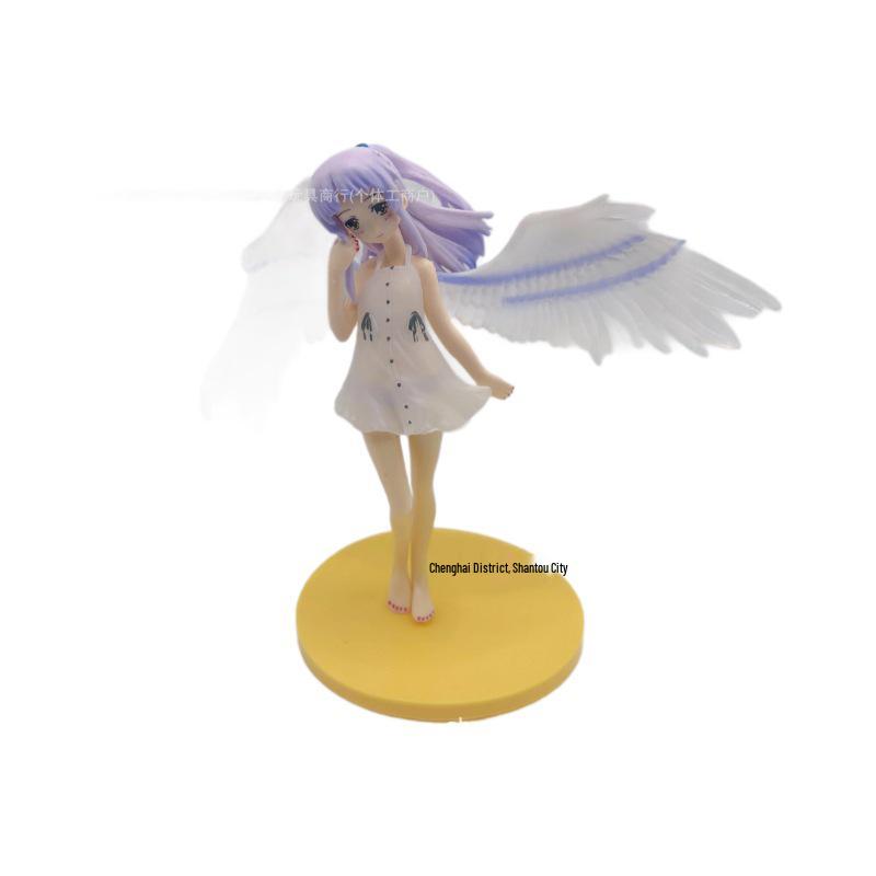 

Angel Beats Anime Girl Figurine: 2D Birthday Cake Topper & Home Decor