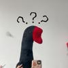 Plush Big Goose Headgear White/Pink Cartoon Goose Hat Festival Halloween Party Hat  Cosplay Costume