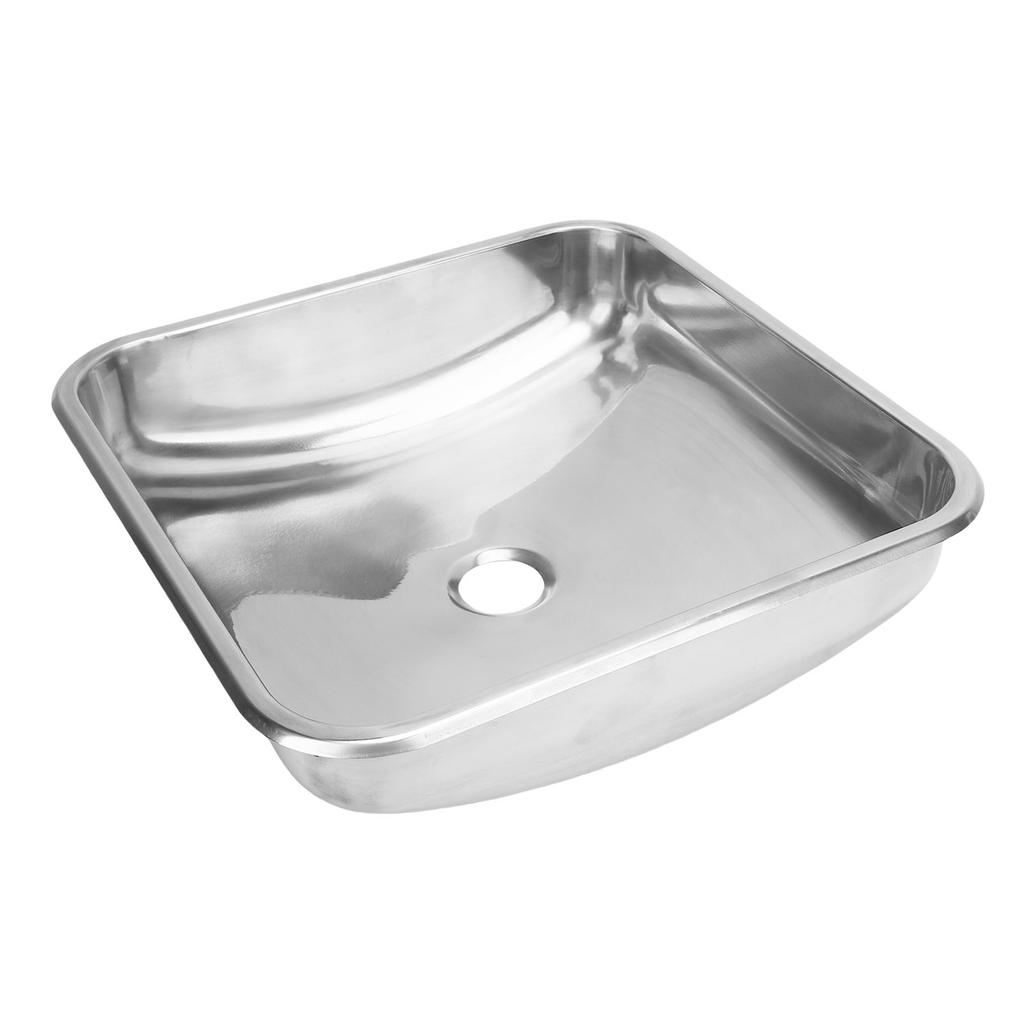 Wohnmobil Spüle 304 Edelstahl 13 X 13 X 3.1in Quadratisches Küchen-Badezimmer Waschbecken Spüle mit 40mm