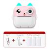 Q5 Barnas Øyeblikkelig Termisk Utskrift Digitalkamera - Tegneserie Miniutgave.