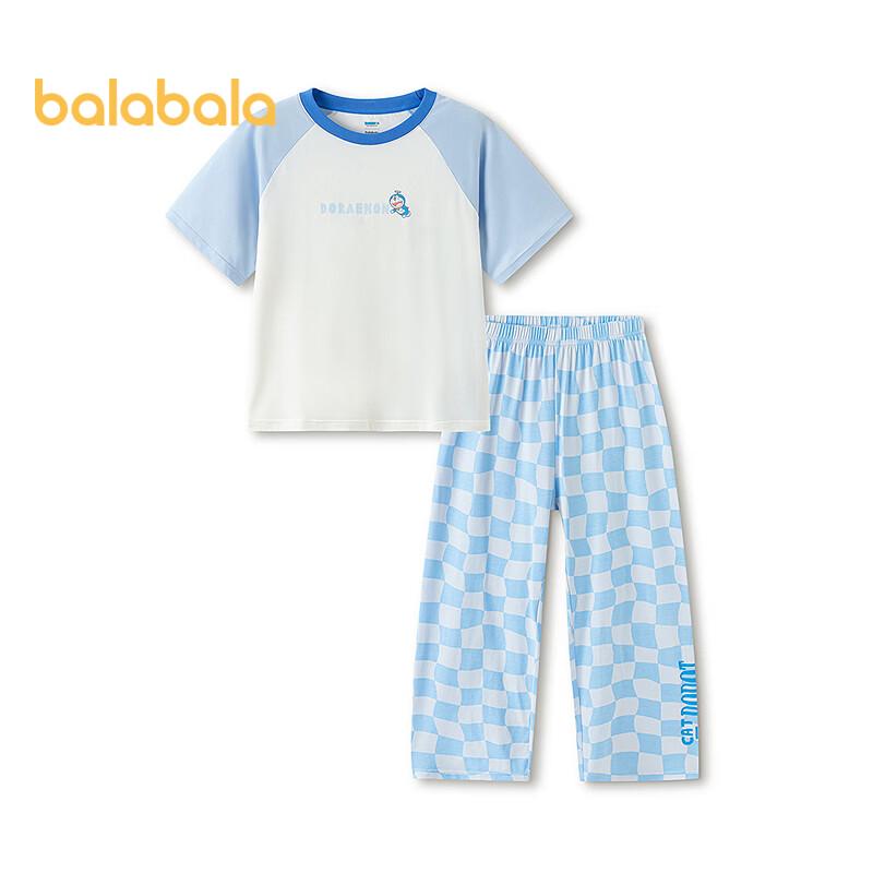 Balabala Boys  Doraemon Summer Pajama Set 170