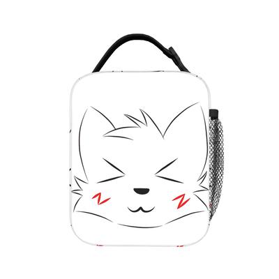 Cute Cat Boykisser Insulated Lunch Bags Lunch Container Cooler Bag Tote Lunch Box School  Travel Food Storage Bags